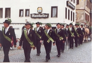 1990:
Weiteres Foto der Ex-Hauptmänner zum 450. Ausschussfest