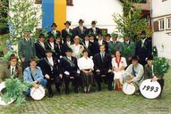1993
Gruppenfoto des Vorstands, Hauptmann Manfred Keller