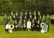 1981
Gruppenfoto des Vorstands, Hauptmann Ernst Jäger