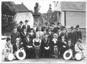 1974
Gruppenfoto des Vorstands, Hauptmann Friedrich Diehl