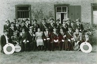 1953
Gruppenfoto des Vorstands, Hauptmann Ludwig Schudt