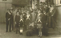 1949
Gruppenfoto des Vorstands, Hauptmann Franz Kraft