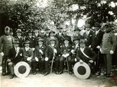 1932
NEU: Gruppenfoto des Vorstands, Hauptmann Christoph Högel
