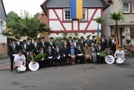 2016 Gruppenfoto des Vorstands, Hauptmann Bernd Hisserich