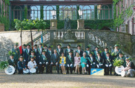 2019 Gruppenfoto des Vorstands, Hauptmann Günter Hoffmann